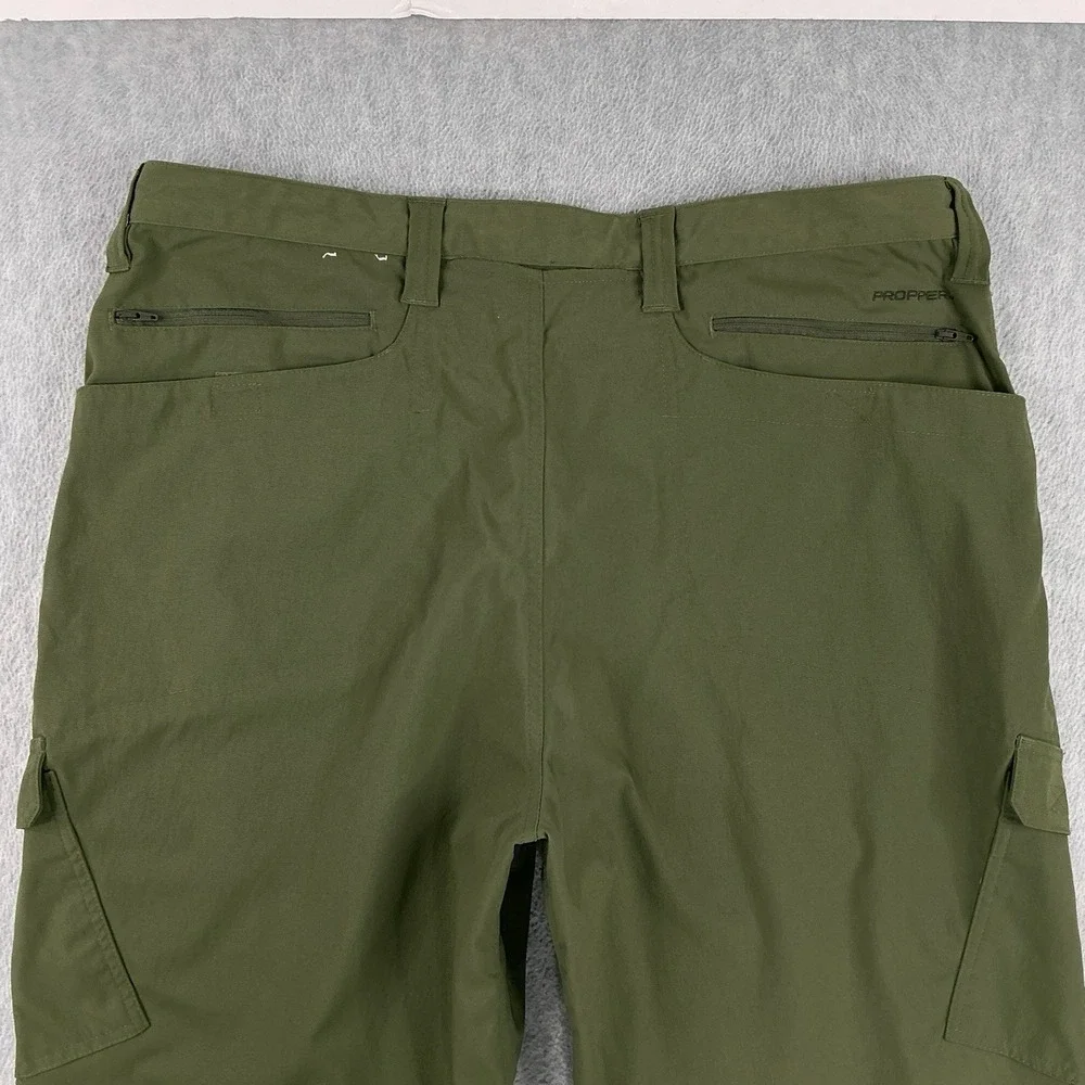 Propper Pants Men 40x30 (ACTUAL 38x28.5) Green 9-Pocket Tactical Cargo